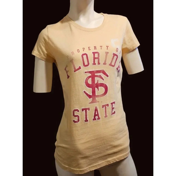 Florida State Seminoles FSU Junior Size Large OKI Wear  V Neck Tee - Picture 2 of 6
